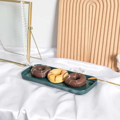 Ceramic Bathroom Tray, Kitchen Sink Organizer Tray, Cosmetics Holder - Image 3