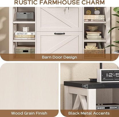 Halitaa 44" Farmhouse Lateral File Cabinet - Image 7