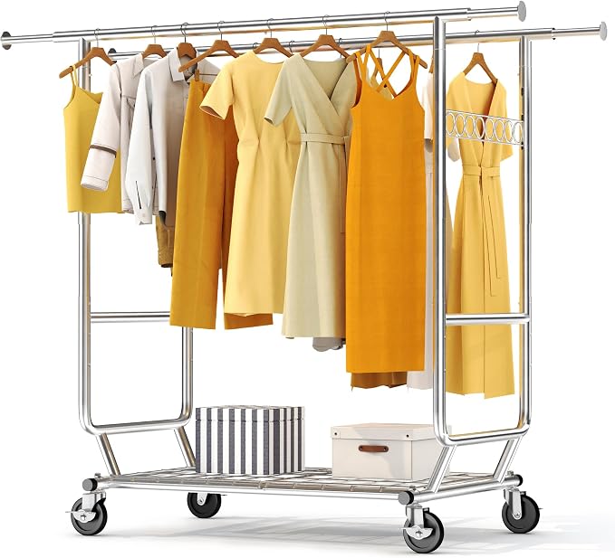 HOKEEPER 600 lbs Commercial Clothing Garment Rack by HOKEEPER