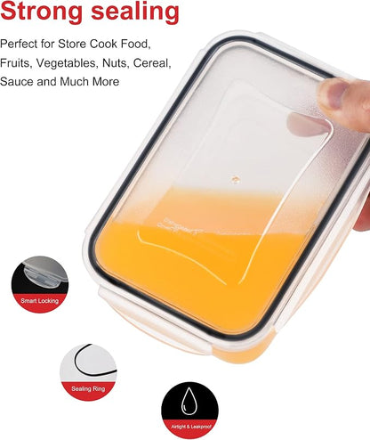 56 Pcs Large Food Storage Containers Set - Image 6