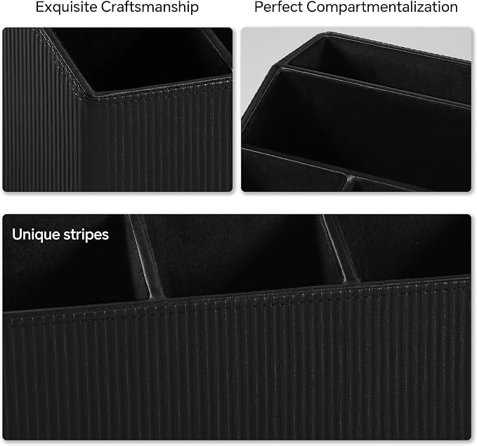 Remote Control Holder with 5 Compartments - Image 4