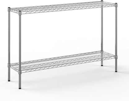 14" Deep x 54" Wide x 34" Height Wire Shelving Kit | 2-Tier | NSF Commercial by Regal+Altair