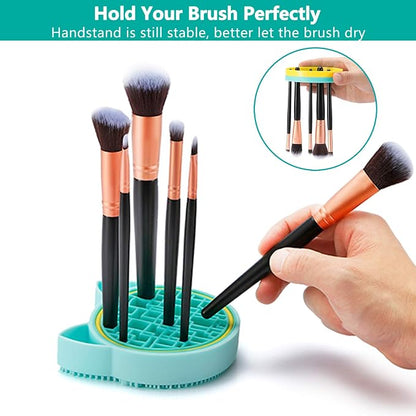 TailaiMei 2 in 1 Makeup Brush Cleaning Mat - Image 5