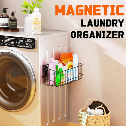 ULIBERMAGNET Magnetic Baskets, Large Capacity Metal Wire Mesh Basket Holder - Image 8