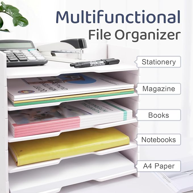 SONGWAY 5-Tier Stackable Paper Tray - Image 3