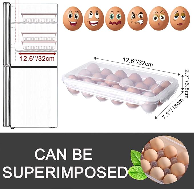XBY-US 2 Pack Covered Egg Holders - Image 2