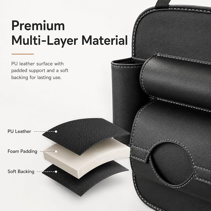 Car Seat Back Organizer for Volvo XC Classic 2014 2015 2016 - Image 4