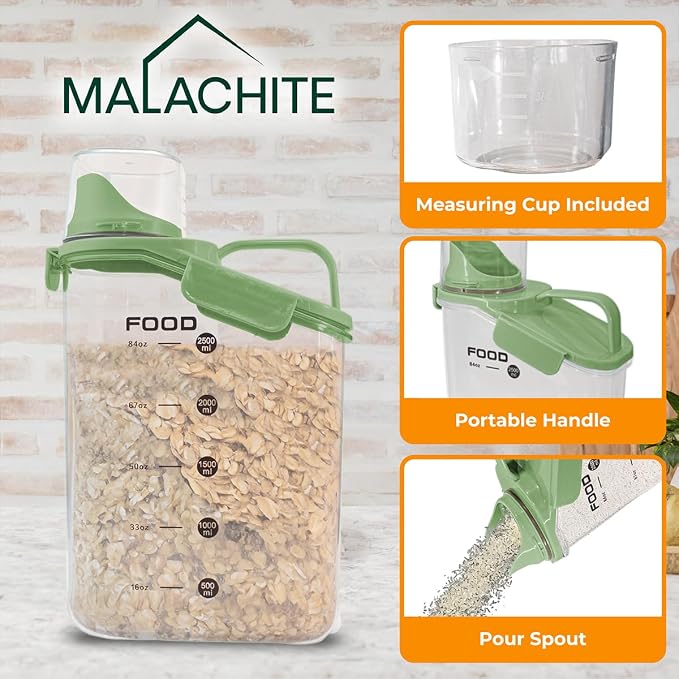 Two Pack Food & Cereal Storage Container - Image 4