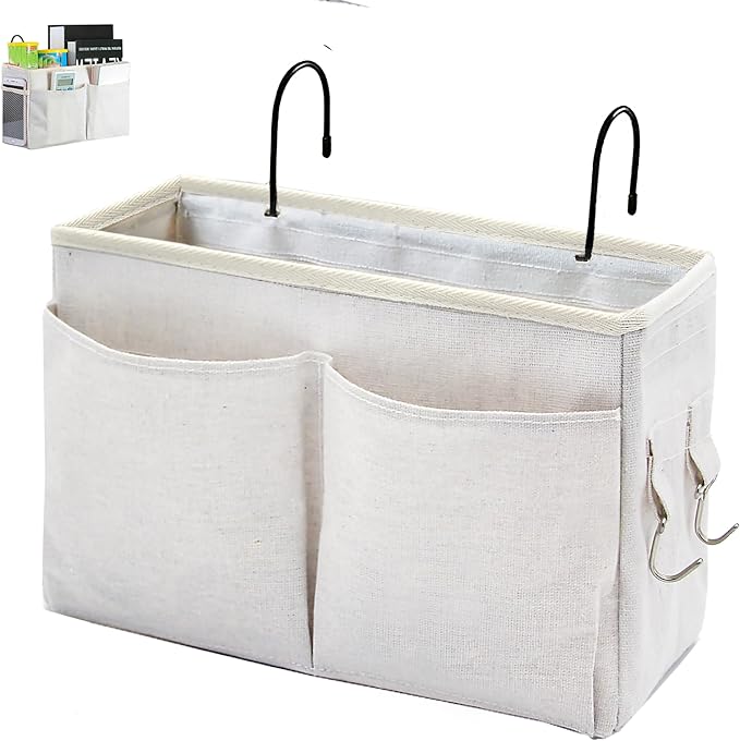 Bedside Caddy Organizer/Bedside Hanging Storage Bag Multi-Function Caddy by Someteth