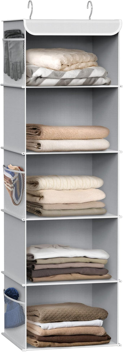 Simple Houseware 5 Shelf Hanging Closet Organizer by SimpleHouseware