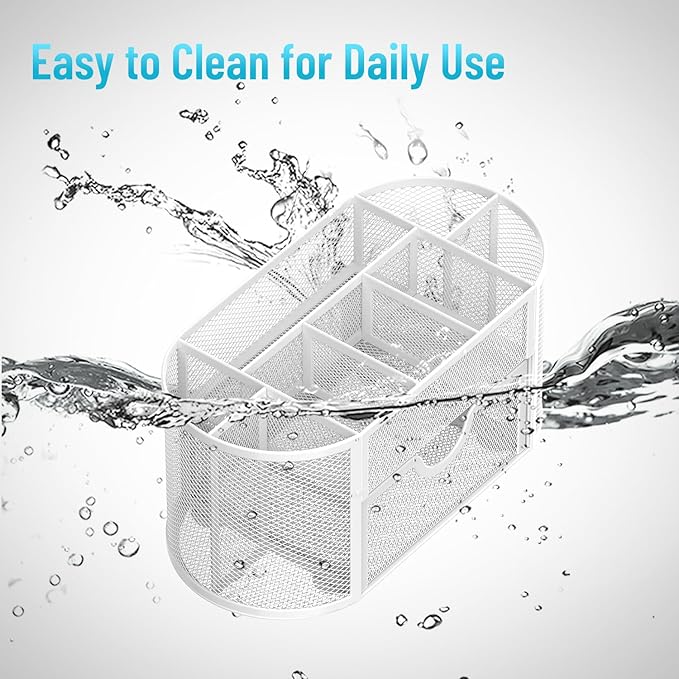 SUPEASY Mesh Desk Organizer, Desk Accessories & Workspace Organizers - Image 6