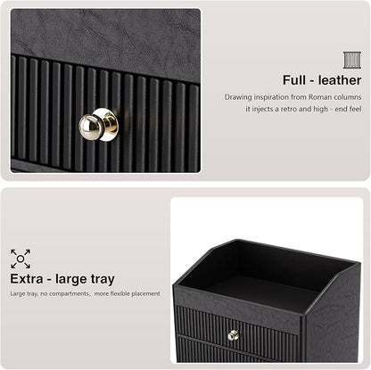 Make up Organizers for Vanity, Leather Makeup organizer for Vanity, Large - Image 5