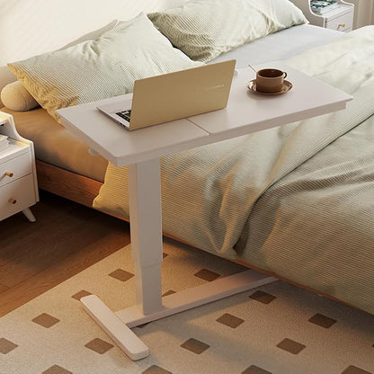 Solid Wood Overbed Bedside Table by Muwuele