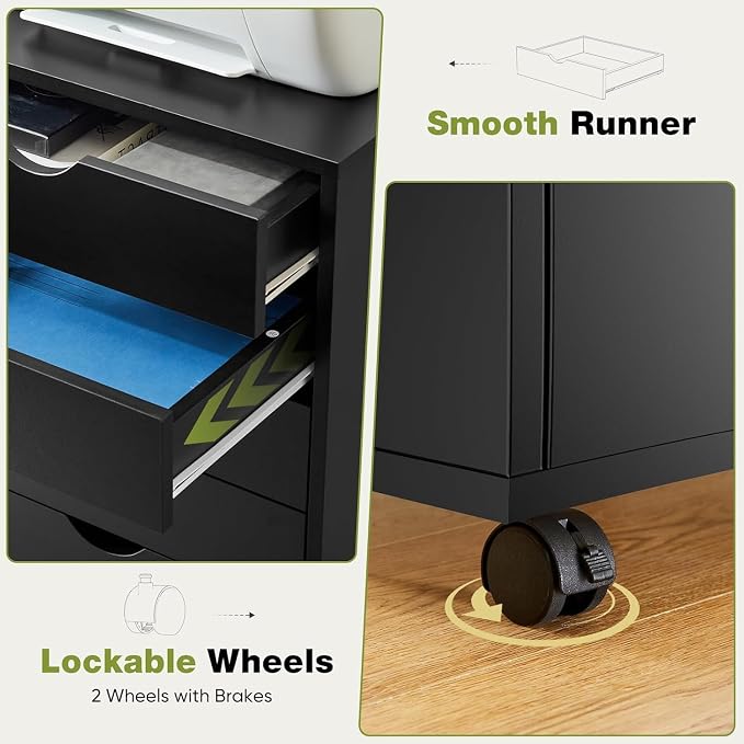 7-Drawer Chest, Office File Cabinet - Image 7