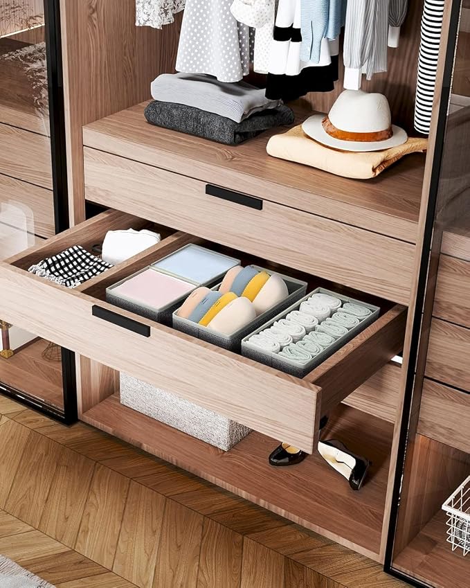 DIMJ Drawer Organizer Clothes Storage - Image 3