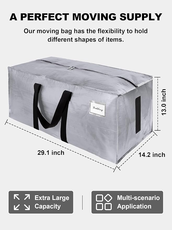 HOMESURE Supports 200lbs Heavy Duty Moving Bags - Image 5