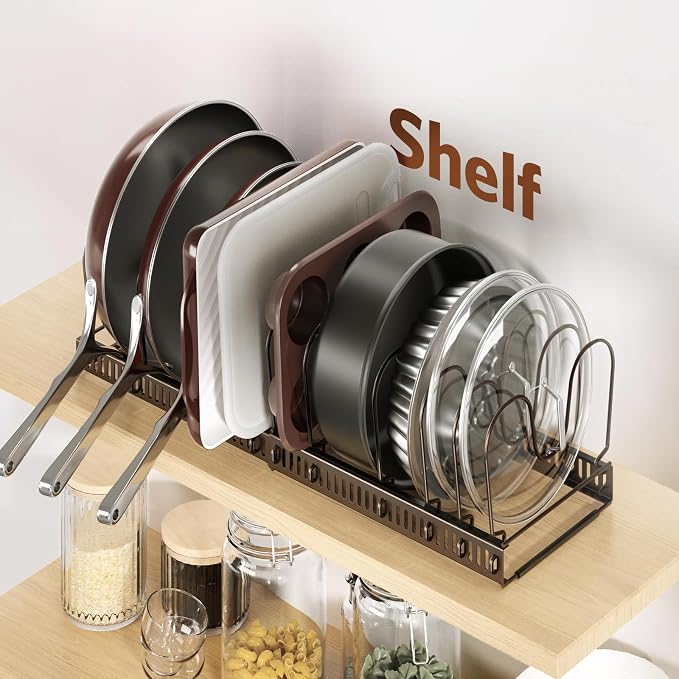 ORDORA Pots and Pans Organizer under Cabinet - Image 8
