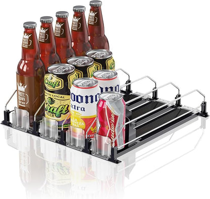 Drink Organizer for Fridge, 12oz 16oz 20oz by LOVEFORBETTERLIFE