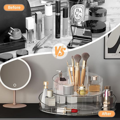 360° Rotating Makeup Organizer - Image 3