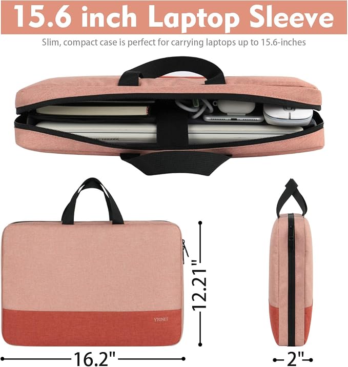 Ytonet Laptop Sleeve Case 15.6 Inch, Computer Carrying Case - Image 4