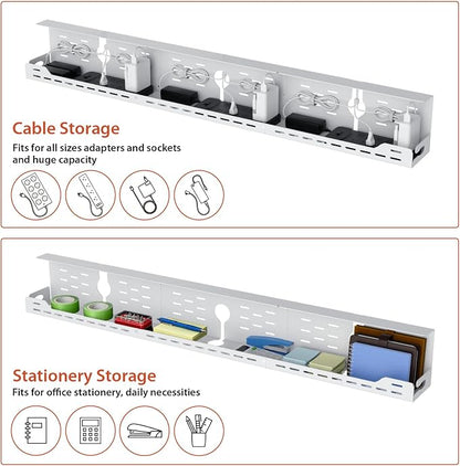 Univivi Under Desk Cable Management Tray - Image 4