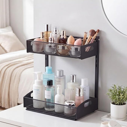 VEVOR Under Sink Organizer, 2 Pack 2-Tier Pull Out Cabinet Organizer - Image 8