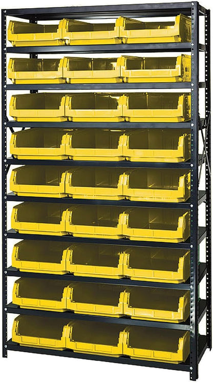 Quantum Storage Systems MSU-531YL Solid Heavy Duty 10 Shelves 27 MAGNUM Yellow by QuantumStorageSystems