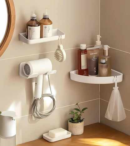 Universal Hair Dryer Holder, Blow Dryer Hanger Wall Mount - Image 5