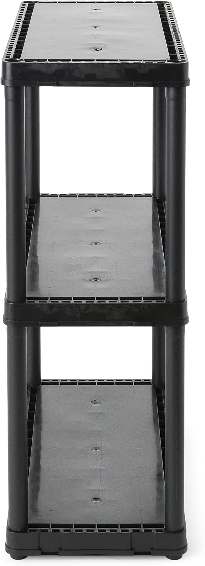 Gracious Living 3 Shelf Fixed Height Light Duty Storage Unit 12 x 24 x 33 - Image 8