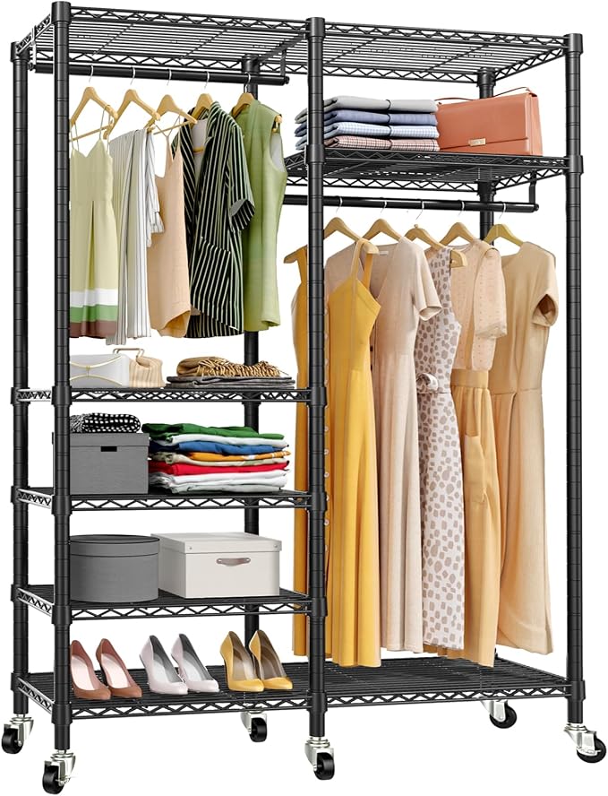 VIPEK R4 Garment Racks Heavy Duty Clothes Rack -620lb Capacity Metal Frame by VIPEK