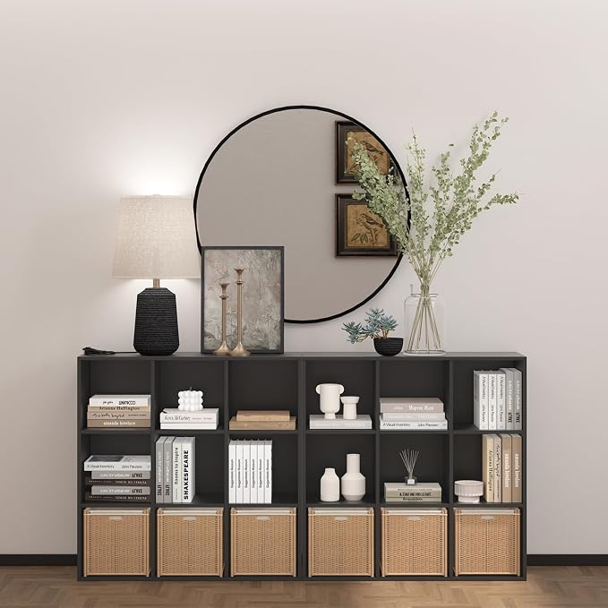 Wooden 9 Cube Storage Organizer - Image 6
