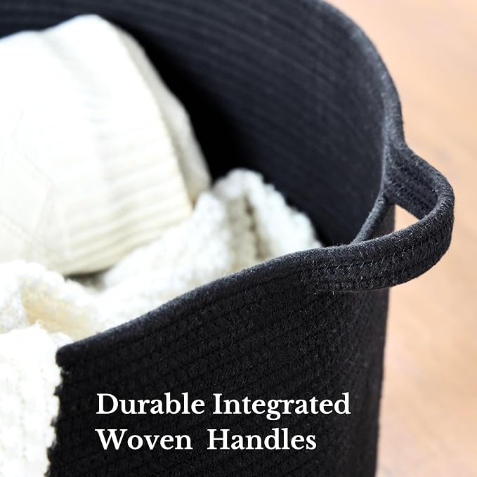 Luxury Little Extra Large Nursery Storage Basket, Blanket Basket - Image 3