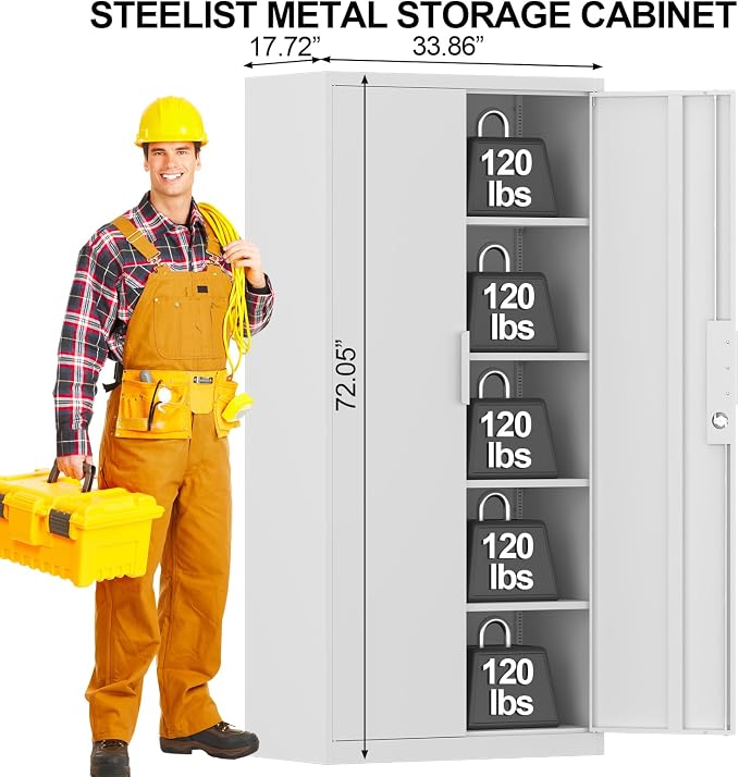 Lockable Storage Cabinets, Large Storage Cabinet - Image 3
