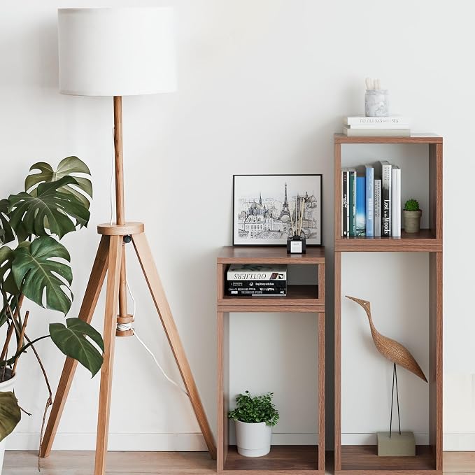 Wall Mount Shelf Set of 4, Floating Cube Shelves - Image 7