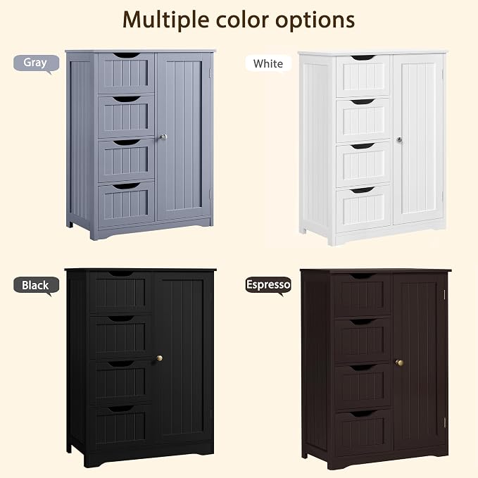 Yaheetech Bathroom Storage Cabinet - Image 9