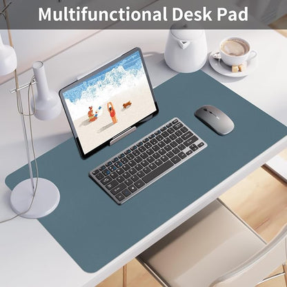 Bloss Light Blue Desk Mat 31.5x15.7, Desk Matt - Image 5
