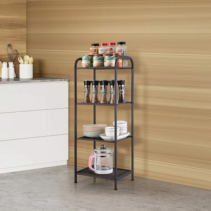 MAX Houser Storage Rack with Shelf, Industrial Style Extendable Plant Stand - Image 2