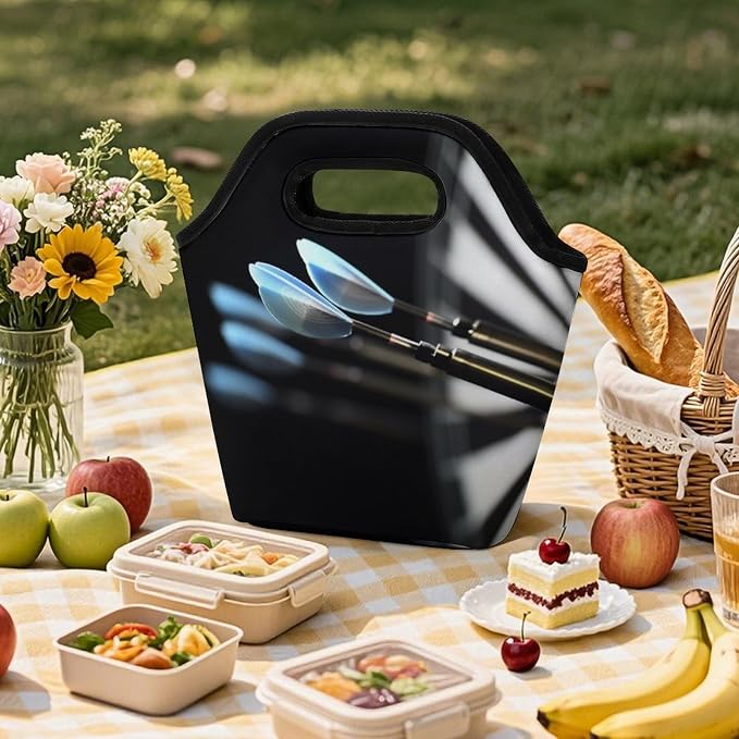 Darts Arrows Lunch Bag Cooler Bag Tote Bags | Reusable Portable Lunch Box - Image 6