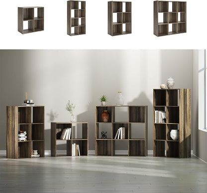 Signature Design by Ashley Shallifer 4 Cube Storage Organizer or Bookcase - Image 6