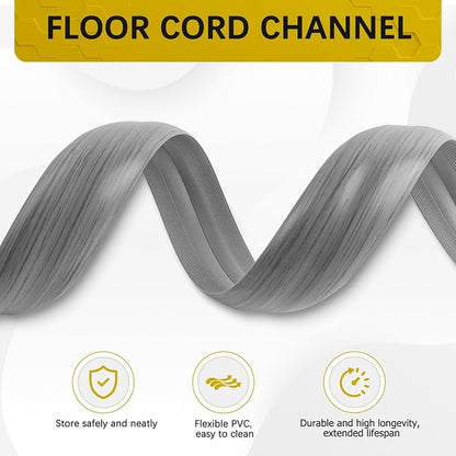 Floor Cord Cover 10FT Cord Covers - Image 3