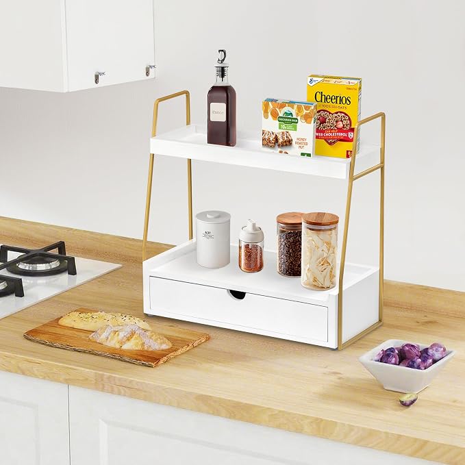 2-Tier Bathroom Organizer Countertop - Image 2