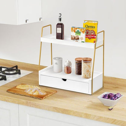 2-Tier Bathroom Organizer Countertop - Image 2