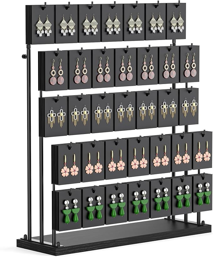 ORLESS Jewelry Display for Vendors, Earring Display Stand for Selling, Necklace by TJMOREE