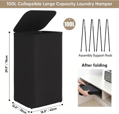 DOKEHOM 100L Laundry Hamper - Image 3