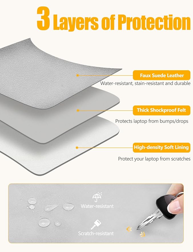 HYZUO 13 Inch Laptop Sleeve - Image 3