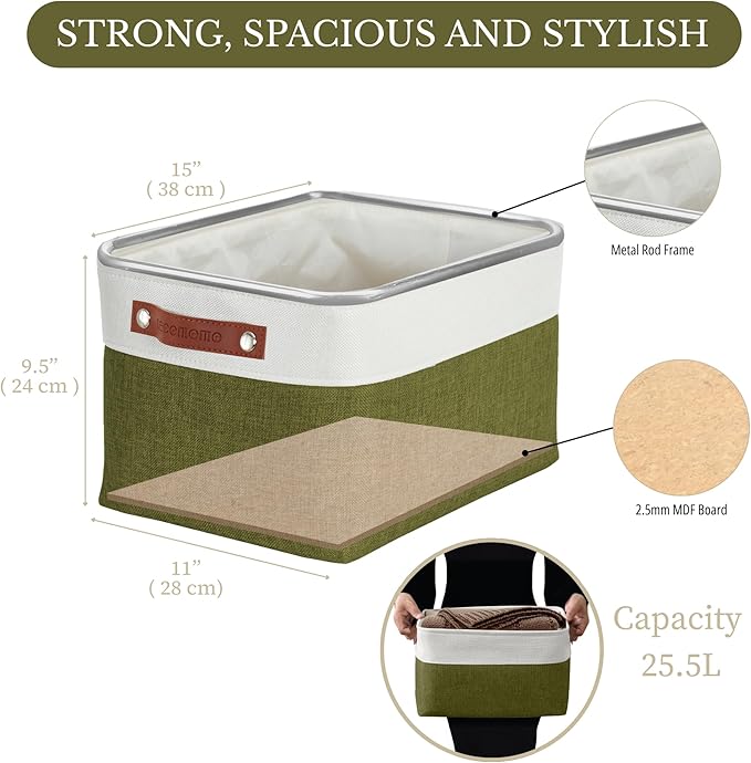 DECOMOMO Fabric Storage Bins - Image 4