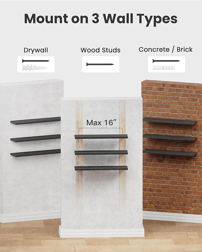 AMADA HOMEFURNISHING Floating Shelves - Image 7
