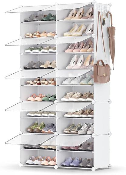 SONGMICS Shoe Rack Organizer, 10-Tier Shoe Storage Cabinet by Unknown