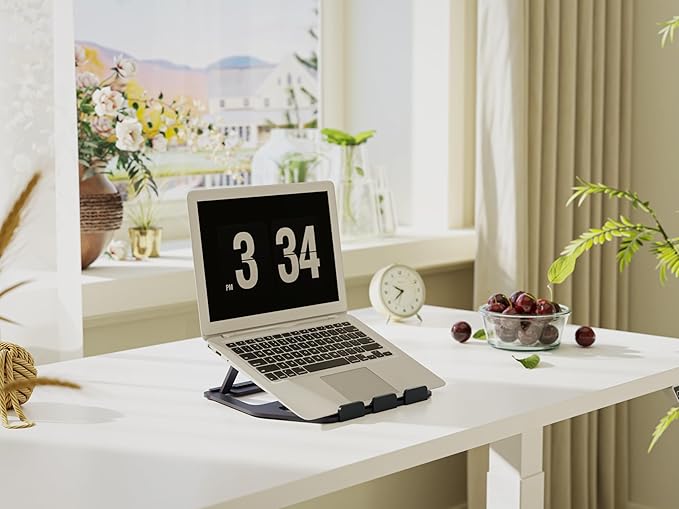 Amazon Basics Aluminum Portable Foldable Laptop Support Stand - Image 5
