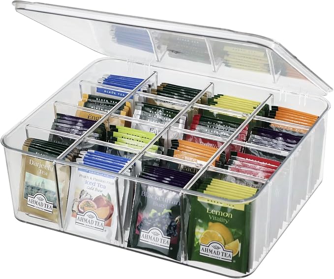 ZEXALOR Socks Underwear Drawer Organzier Dividers, 16 Compartment Removable - Image 6